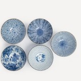 Nishikawa Japan - 5 Ceramic Bowls