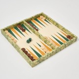 Backgammon Set with Florentine marbled paper