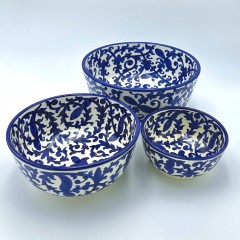 Set of Three Fez Bowls