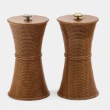 Hand-Turned Wood Salt and Pepper Mills