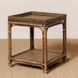 Side Table in Rattan