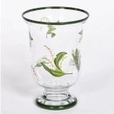 Lily of the Valley Hurricane Lamp