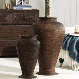 Rattan Flower Vase - Large