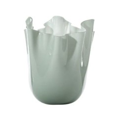 Venini Fazzoletto Vase Verde Rio
