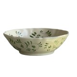 Vines Hand Painted Ceramic Serving Bowl