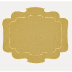 Yellow Linen Placemats (Set of 8)