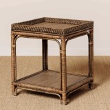 Side Table in Rattan