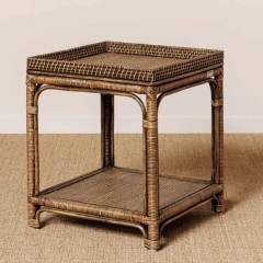 Side Table in Rattan