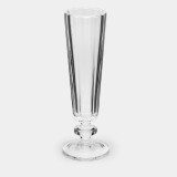 Hand-Blown Crystal Champagne Flutes (Set of 12)