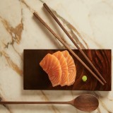Walnut Wood Chopsticks - Set of 4